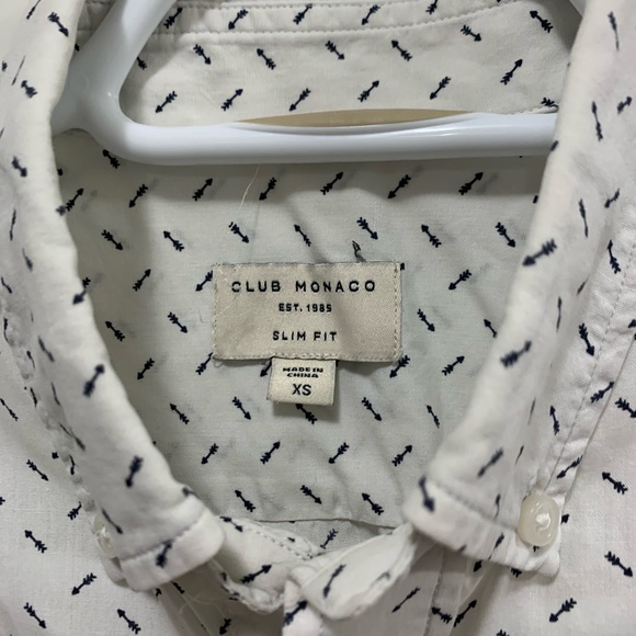 Club Monaco white shirt - Picture 3 of 4